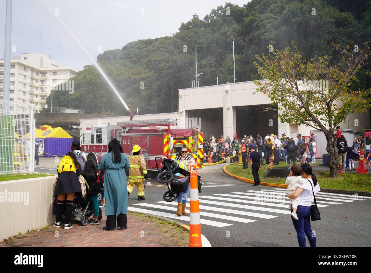 YOKOSUKA, Japan (Oct. 8, 2022) — Members of Commander, Navy Region ...