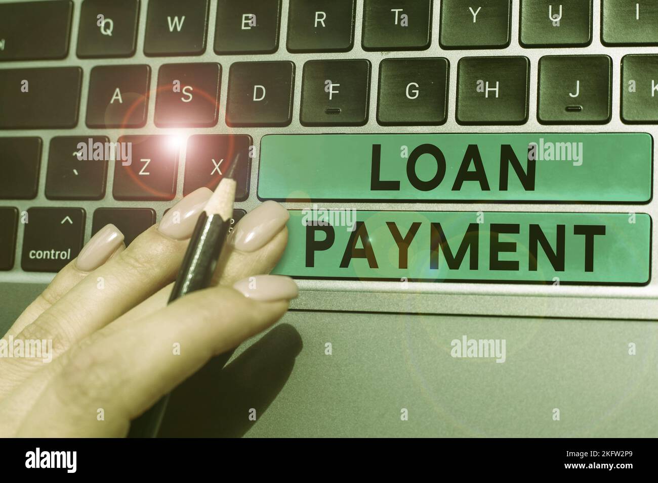 Text caption presenting Loan Payment. Business overview Something lent