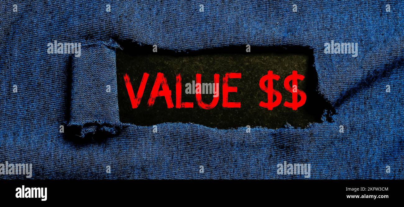 Inspiration showing sign Value , Concept meaning the worth of the process id of the currently