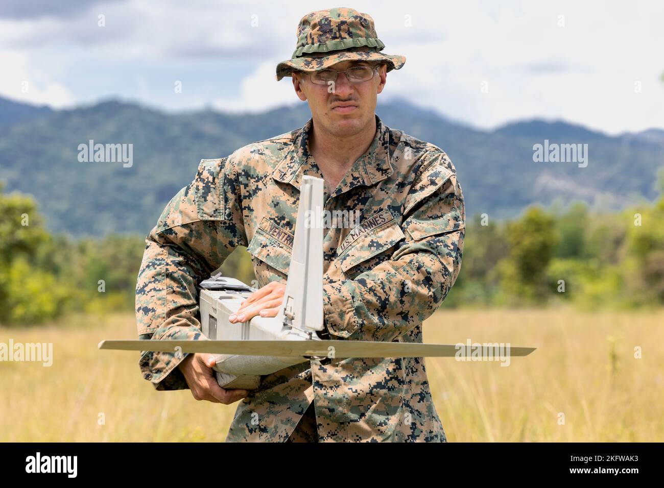 U.S. Marine Corps Lance Cpl. Cody Ventrice, a transmission system