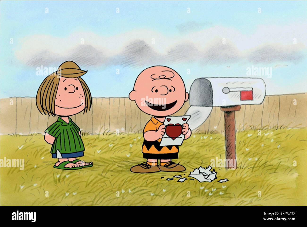 PEPPERMINT PATTY, CHARLIE BROWN, A CHARLIE BROWN VALENTINE, 2002 Stock