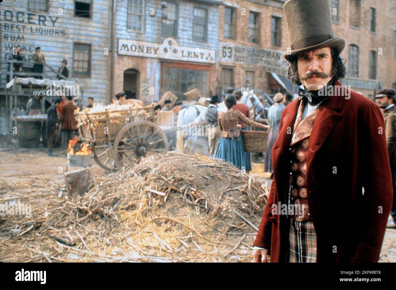 DANIEL DAY-LEWIS, GANGS OF NEW YORK, 2002 Stock Photo