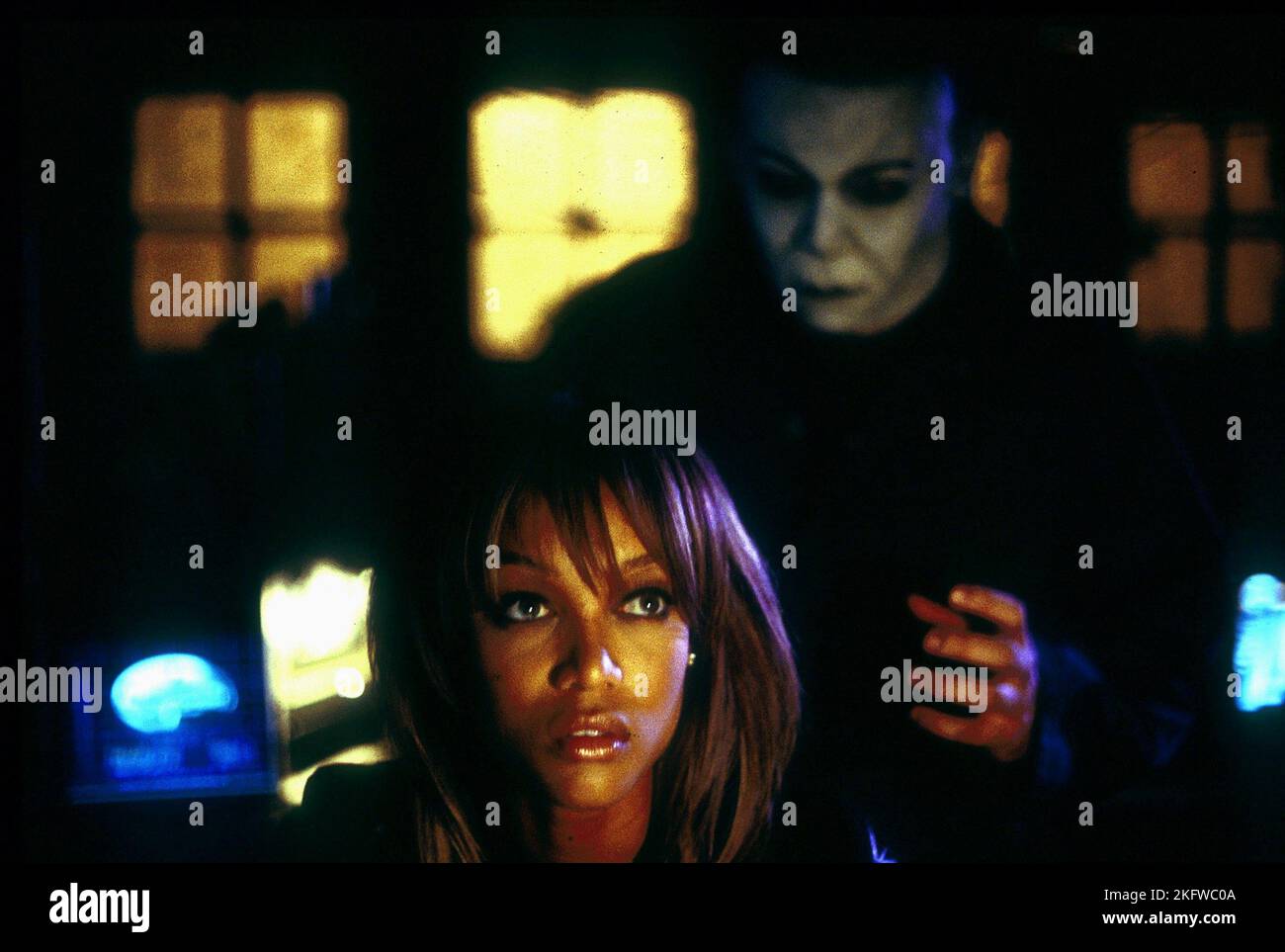 TYRA BANKS, BRAD LOREE, HALLOWEEN: RESURRECTION, 2002 Stock Photo - Alamy