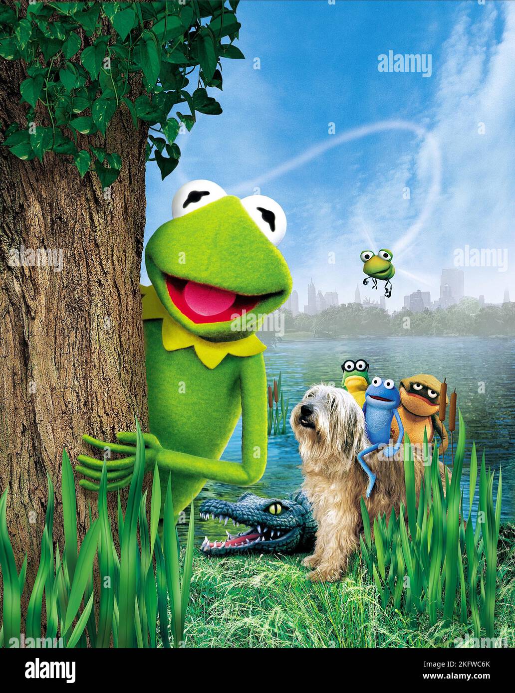 KERMIT, PILGRIM, CROAKER, GOGGLES, KERMIT'S SWAMP YEARS, 2002 Stock