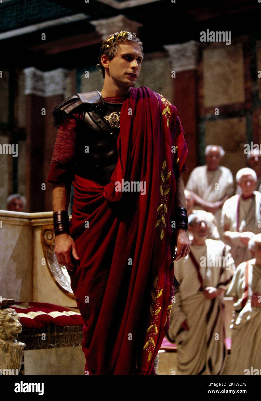 Jeremy sisto julius caesar 2002 stock photo alamy