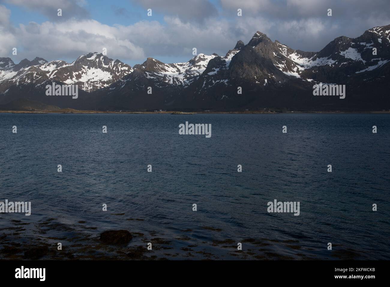 Austvågøya is the largest island of the Lofoten archipelago in Nordland