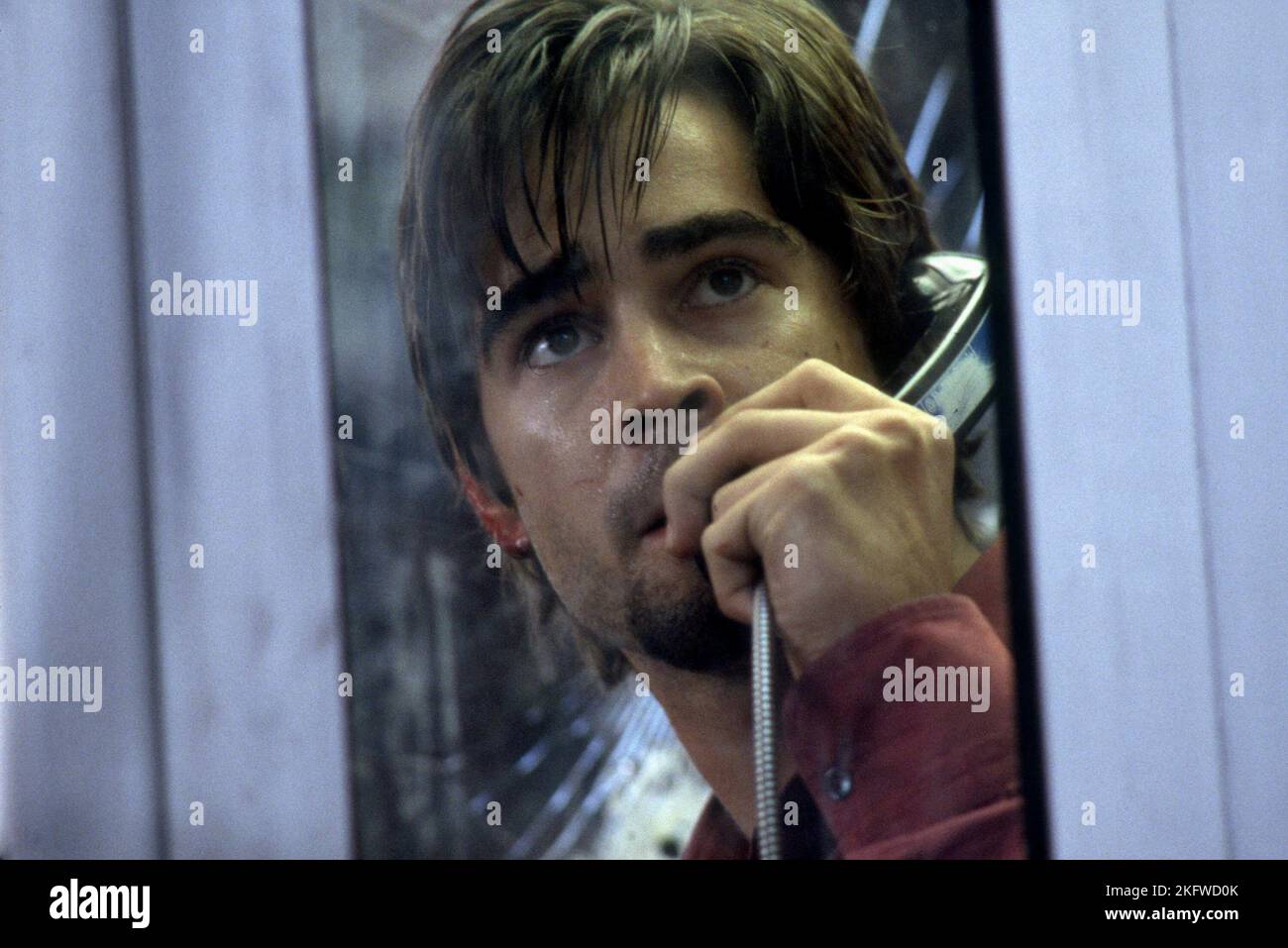 COLIN FARRELL, PHONE BOOTH, 2002 Stock Photo - Alamy