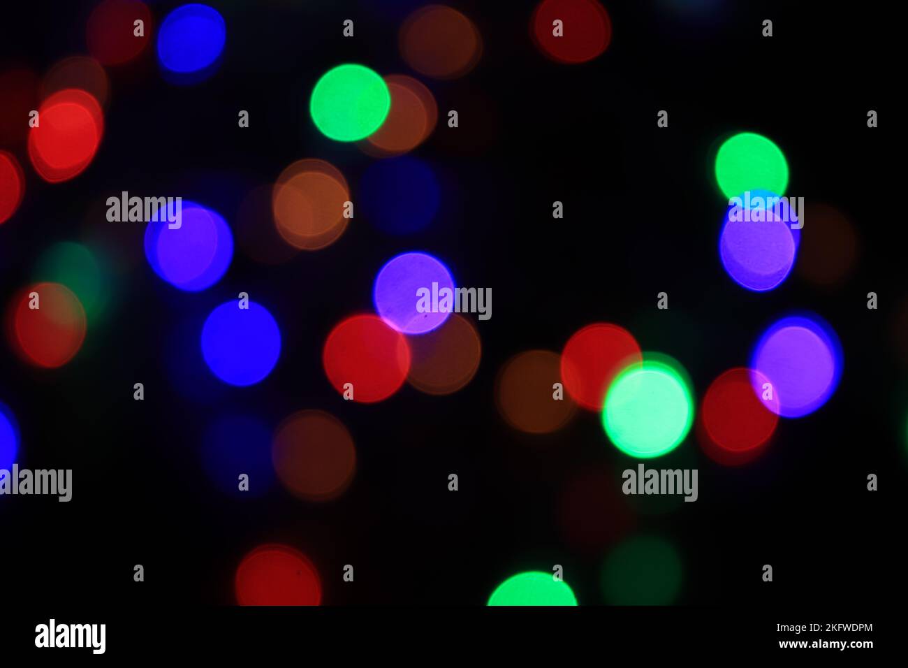 Colorful lights on dark background Stock Photo - Alamy