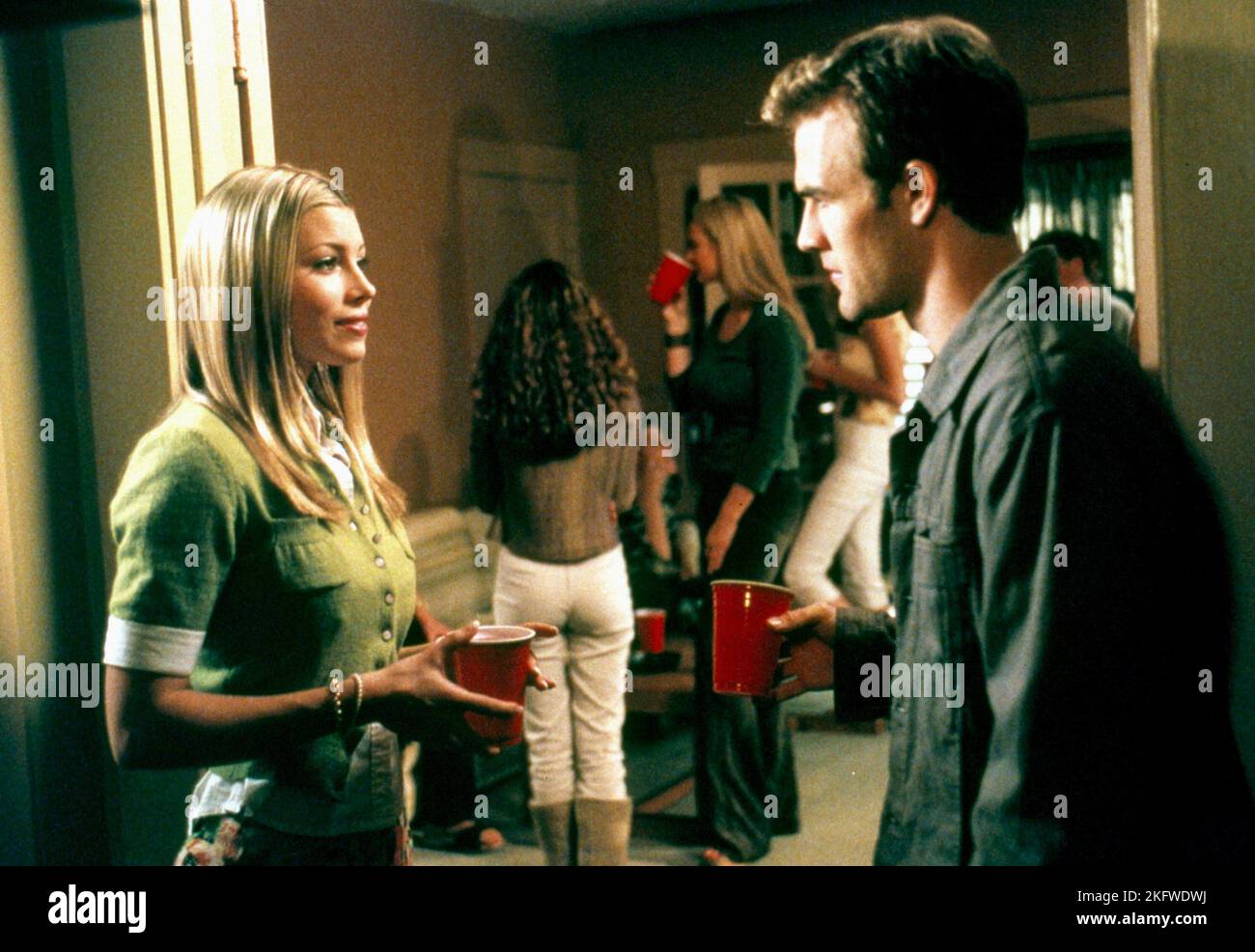 Jessica biel james van der beek the rules of attraction 2002 stock