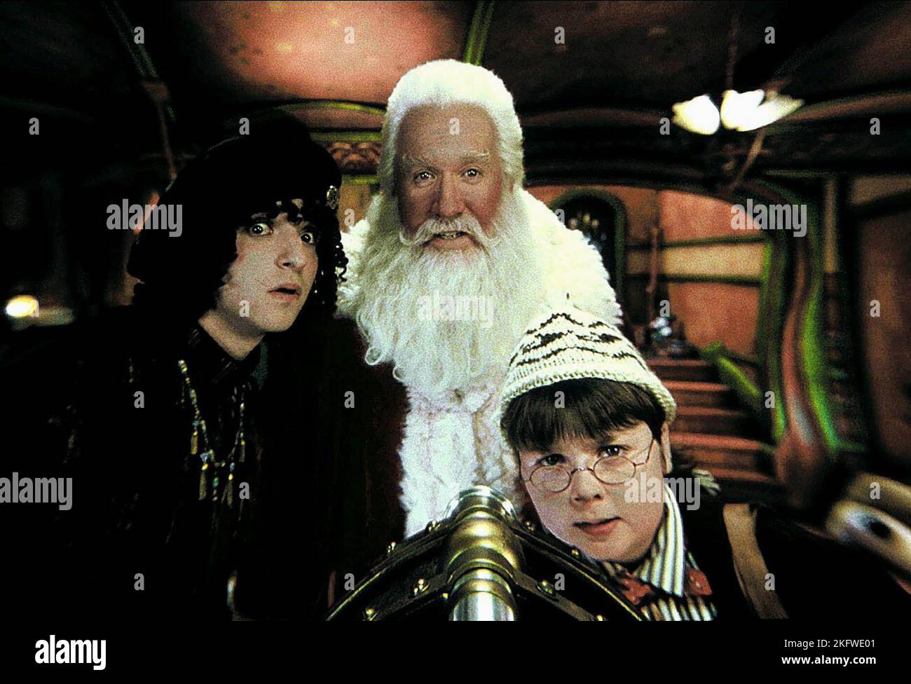 DAVID KRUMHOLTZ, TIM ALLEN, SPENCER BRESLIN, THE SANTA CLAUSE 2, 2002 Stock Photo