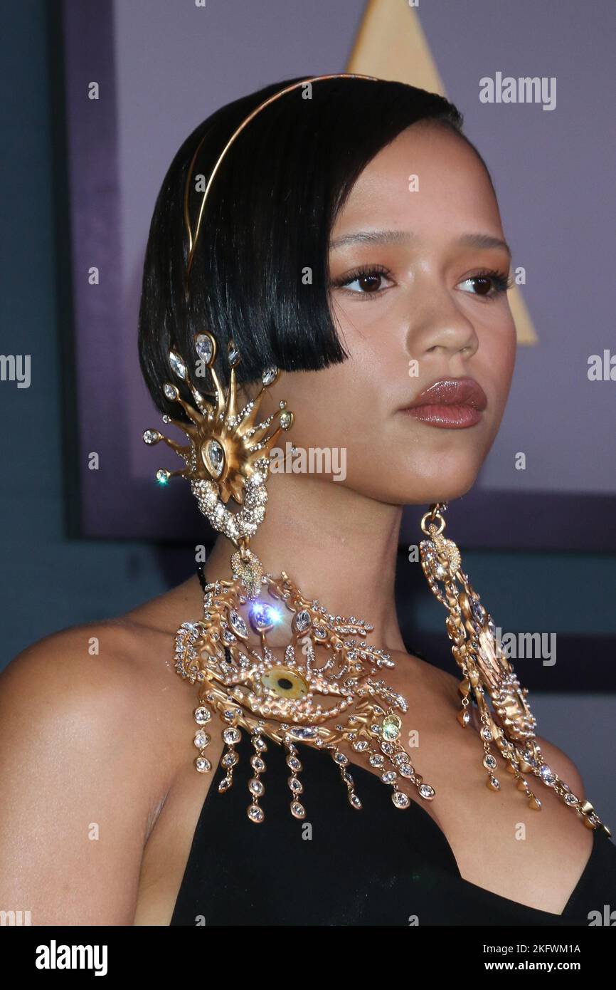 LOS ANGELES - NOV 19: Taylor Russell at the 13th Governors Awards at