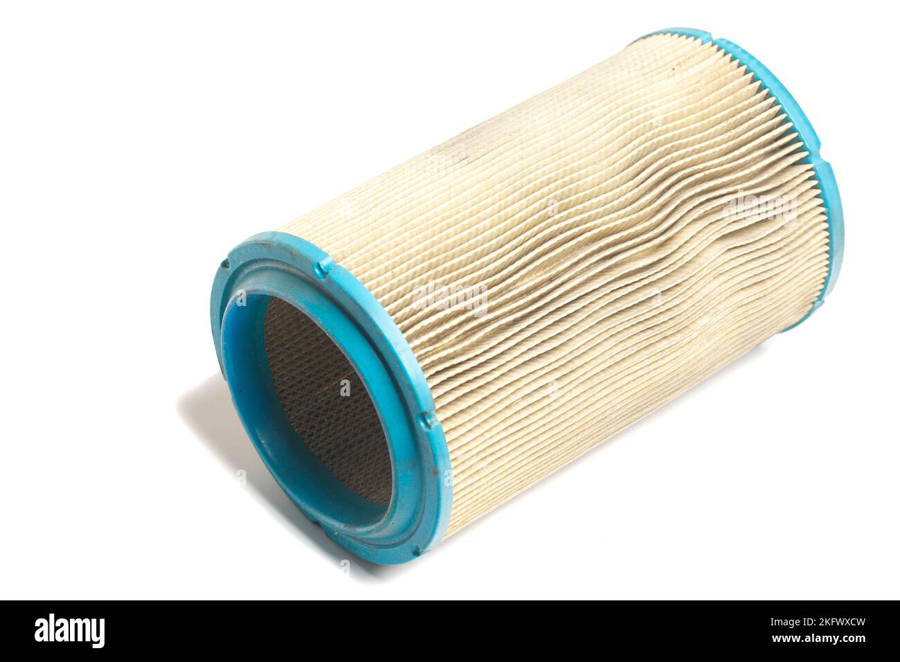 Car Air filter that has been used Stock Photo Alamy