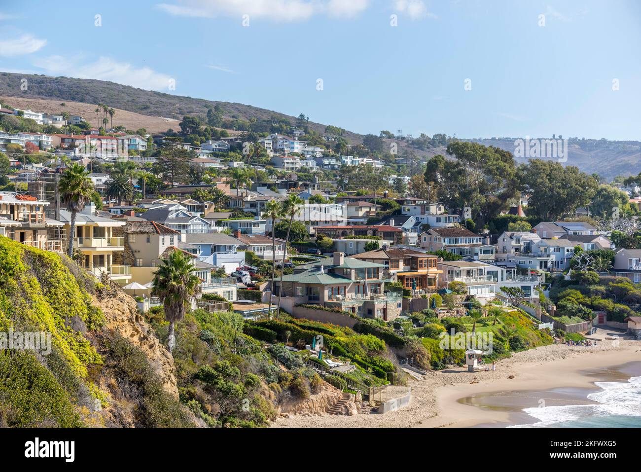 Coastal view from Crescent Bay Point Park. Laguna Beach, California ...