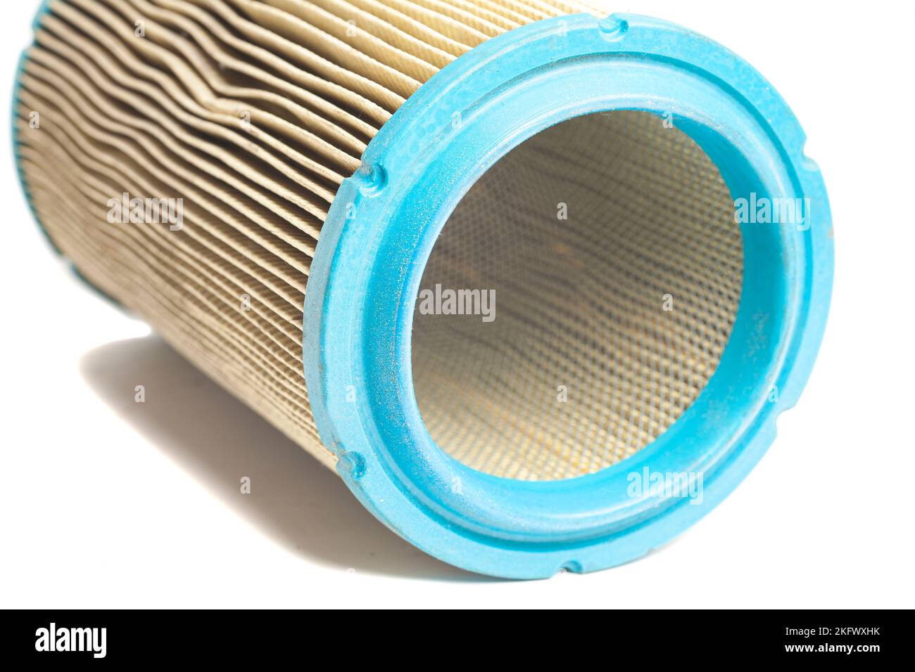 Car Air filter that has been used Stock Photo Alamy