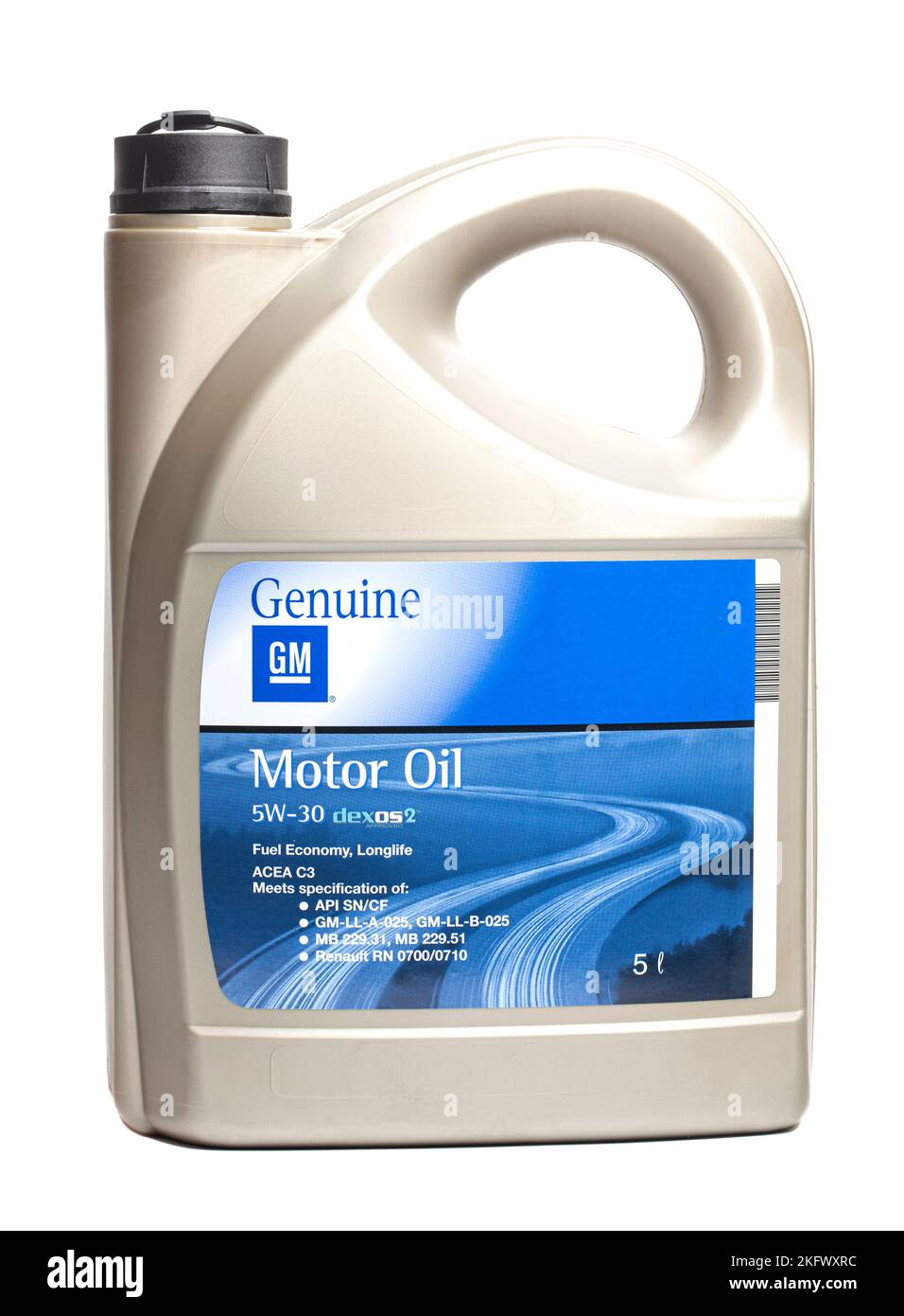 Moscow, Russia, November 20,2022: Genuine Motor oil GENERAL MOTORS ...
