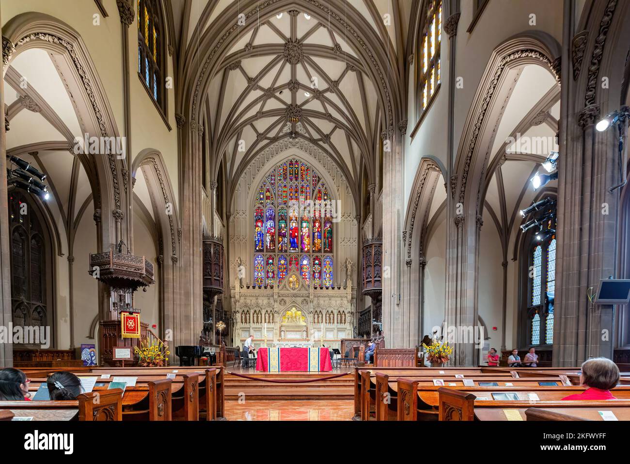 Trinity episcopal cathedral church hires stock photography and images