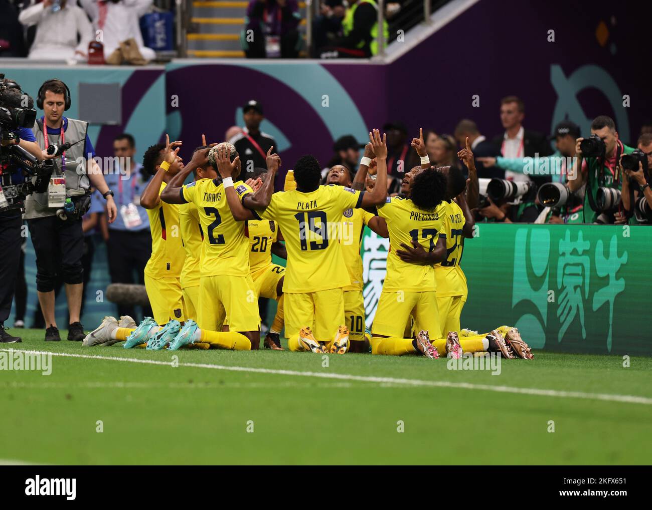 Al Khor, Qatar. 20th November 2022; Al Bayt Stadium, Al Khor, Qatar