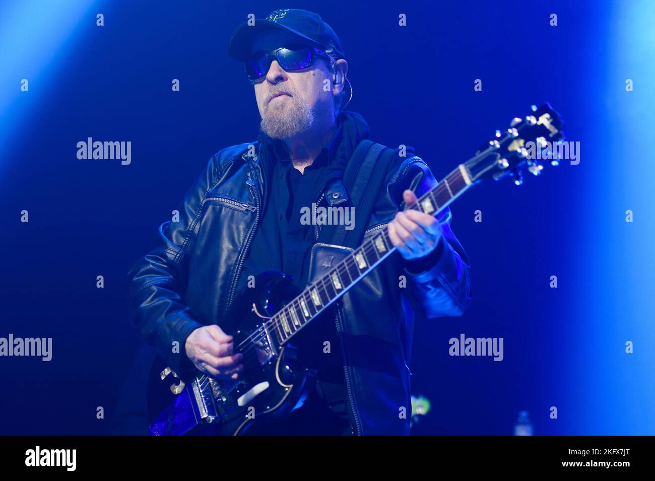 The American Rock Band Blue Oyster Cult Performs Live In Brussels Le