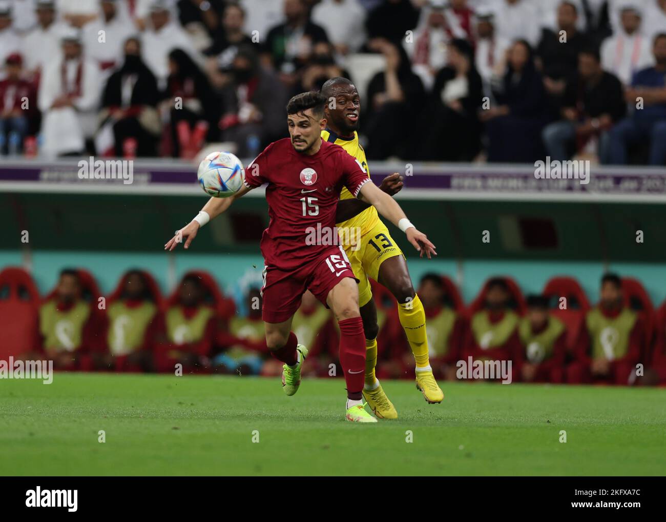 Al Khor, Qatar. 20th November 2022; Al Bayt Stadium, Al Khor, Qatar ...