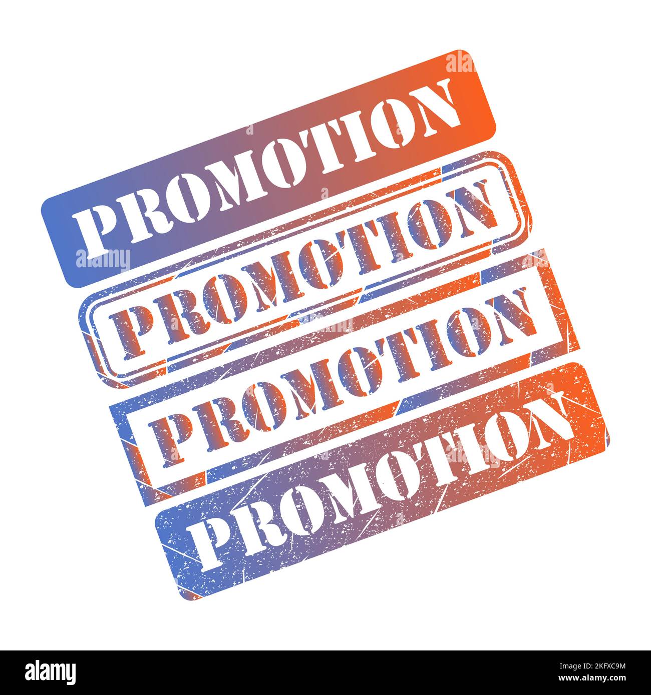 Set of Promotion stamp symbol, label sticker sign button, text banner ...