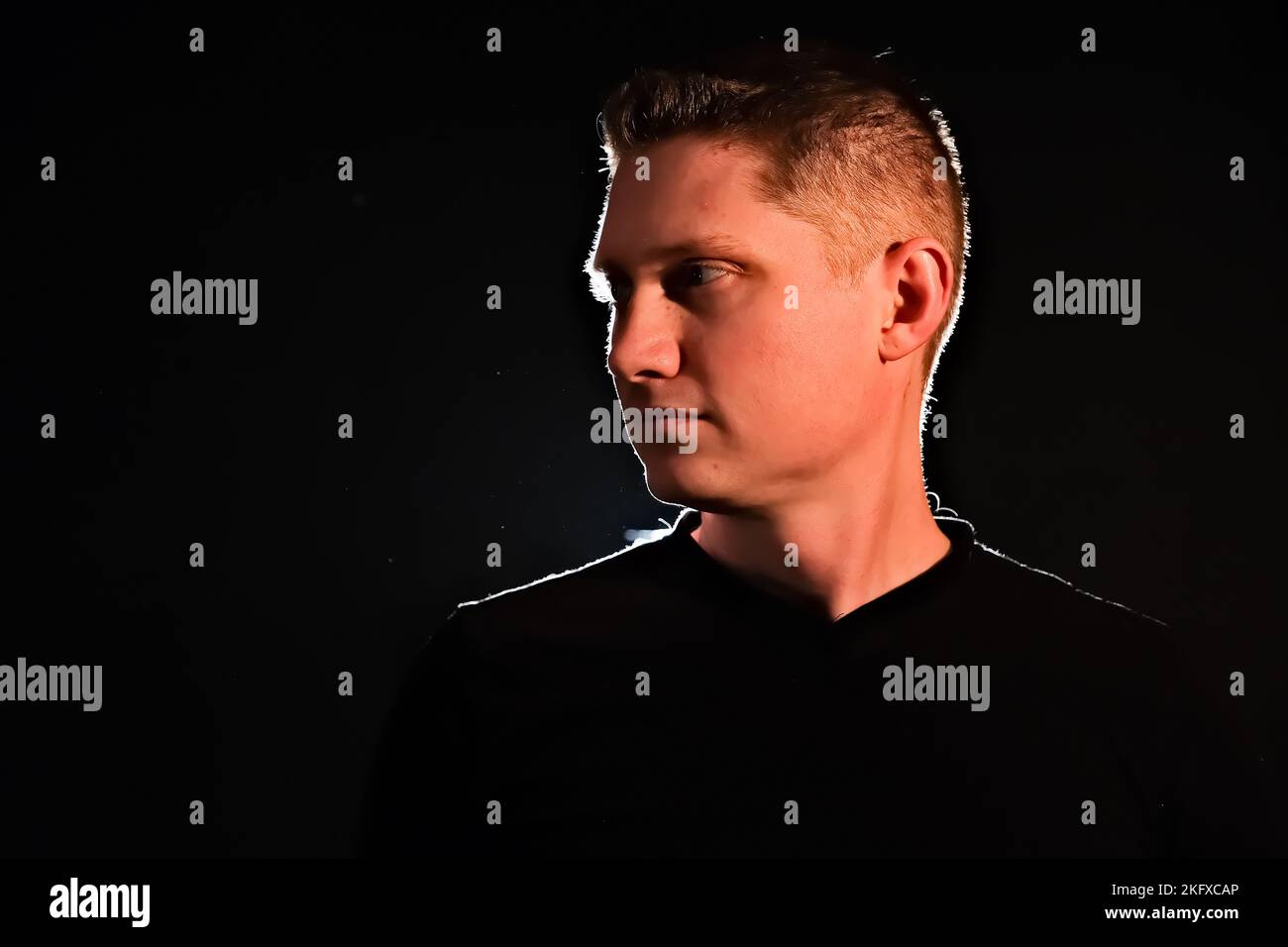 silhouette of a guy. men in the dark. smoke . steam . man in a dark ...