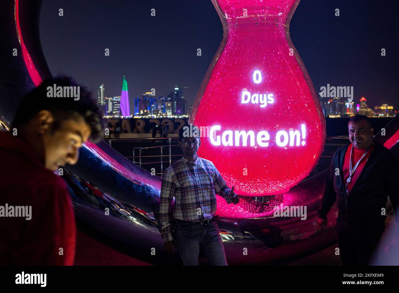 Doha, Qatar. 20 November, 2022. Doha, Katar. 20th Nov, 2022. The