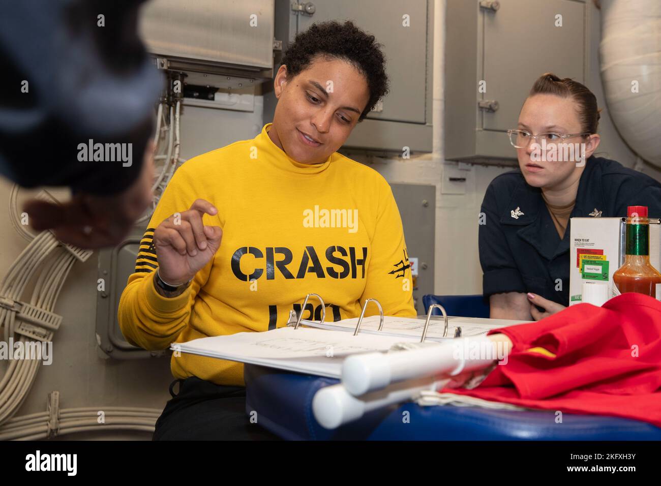 221014NXN1771034 PHILIPPINE SEA (Oct. 14, 2022) Aviation Boatswain