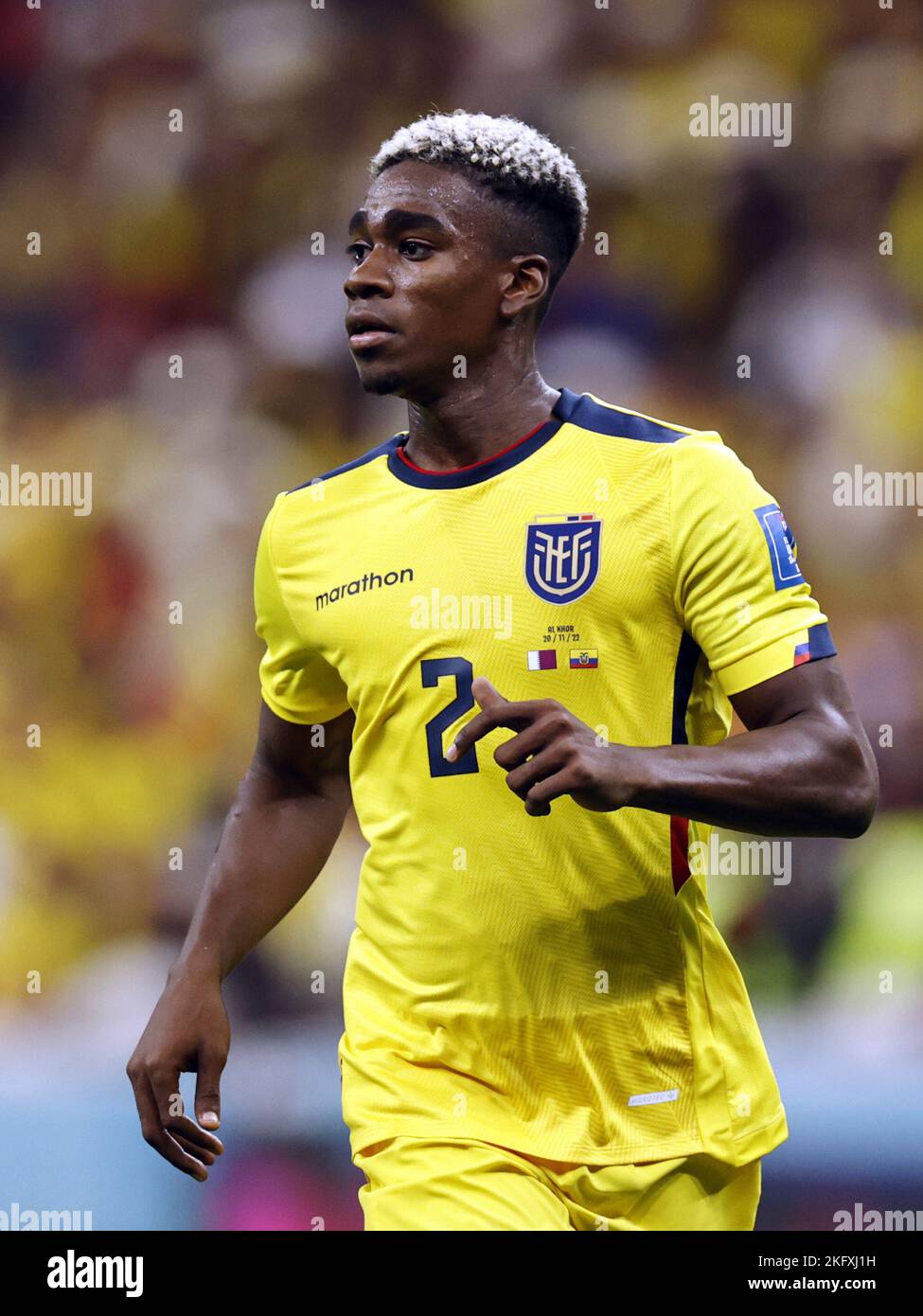 AL KHOR - Felix Torres of Ecuador during the FIFA World Cup Qatar 2022