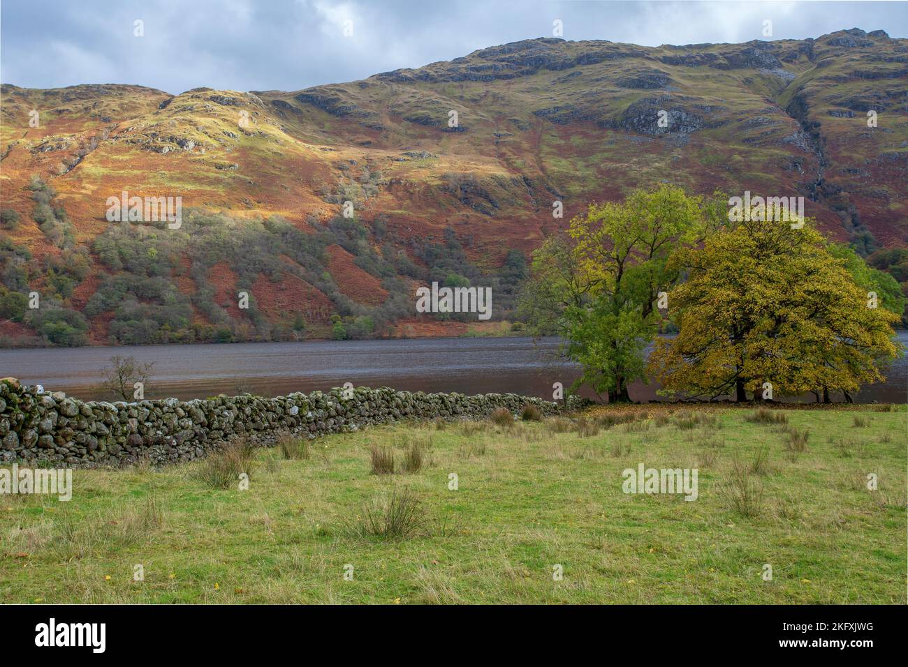 Autumn view, Loch Lomond, Scotland UK Stock Photo