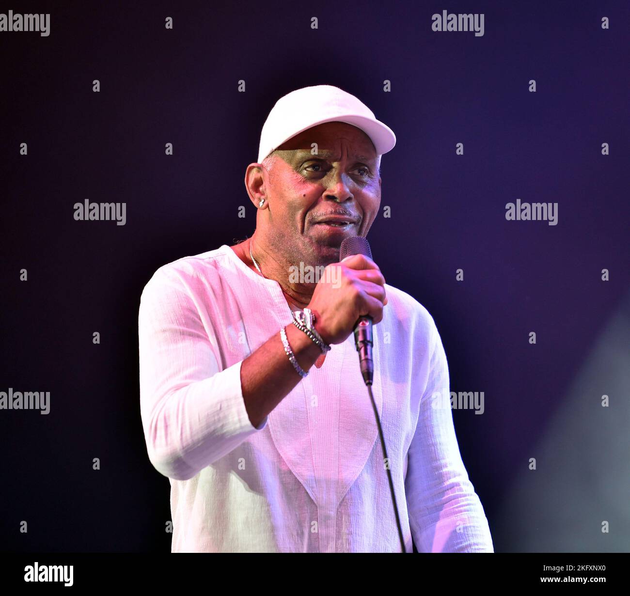 November 20, 2022, Norfolk, Virginia, USA FRANKIE BEVERLY of Maze