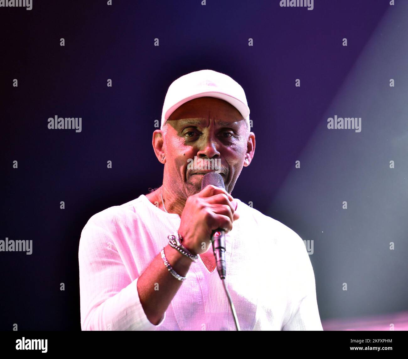 November 20, 2022, Norfolk, Virginia, USA FRANKIE BEVERLY of Maze