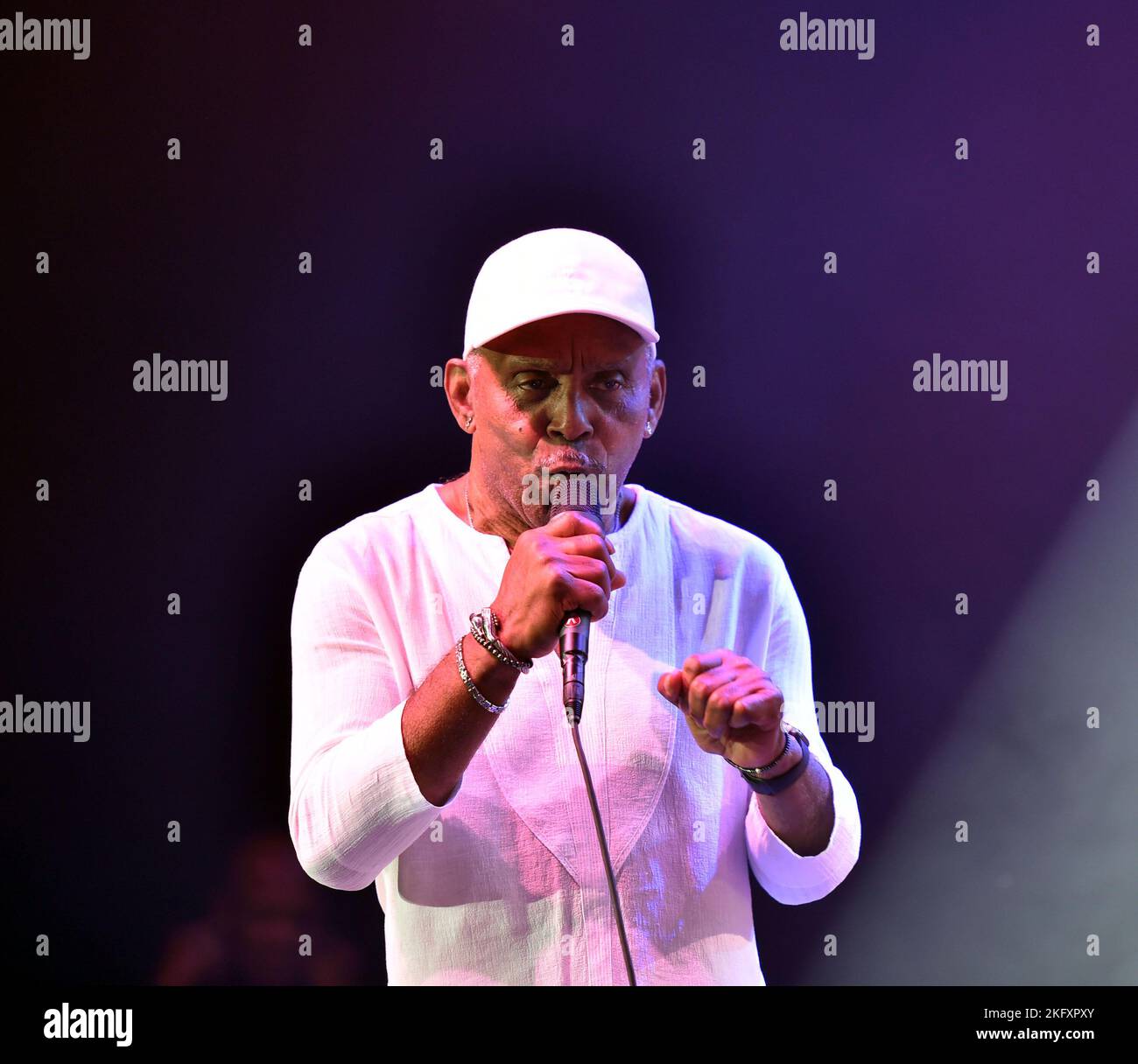 November 20, 2022, Norfolk, Virginia, USA FRANKIE BEVERLY of Maze