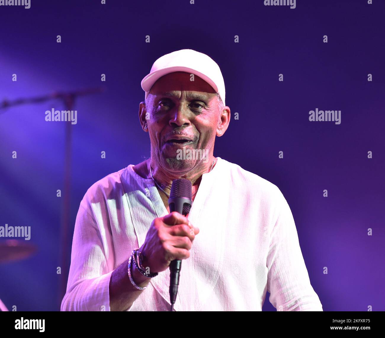 November 20, 2022, Norfolk, Virginia, USA FRANKIE BEVERLY of Maze