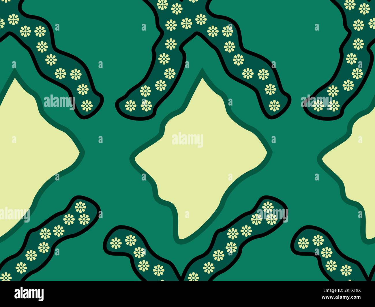 A vector design of abstract mosaic seamless pattern background template ...