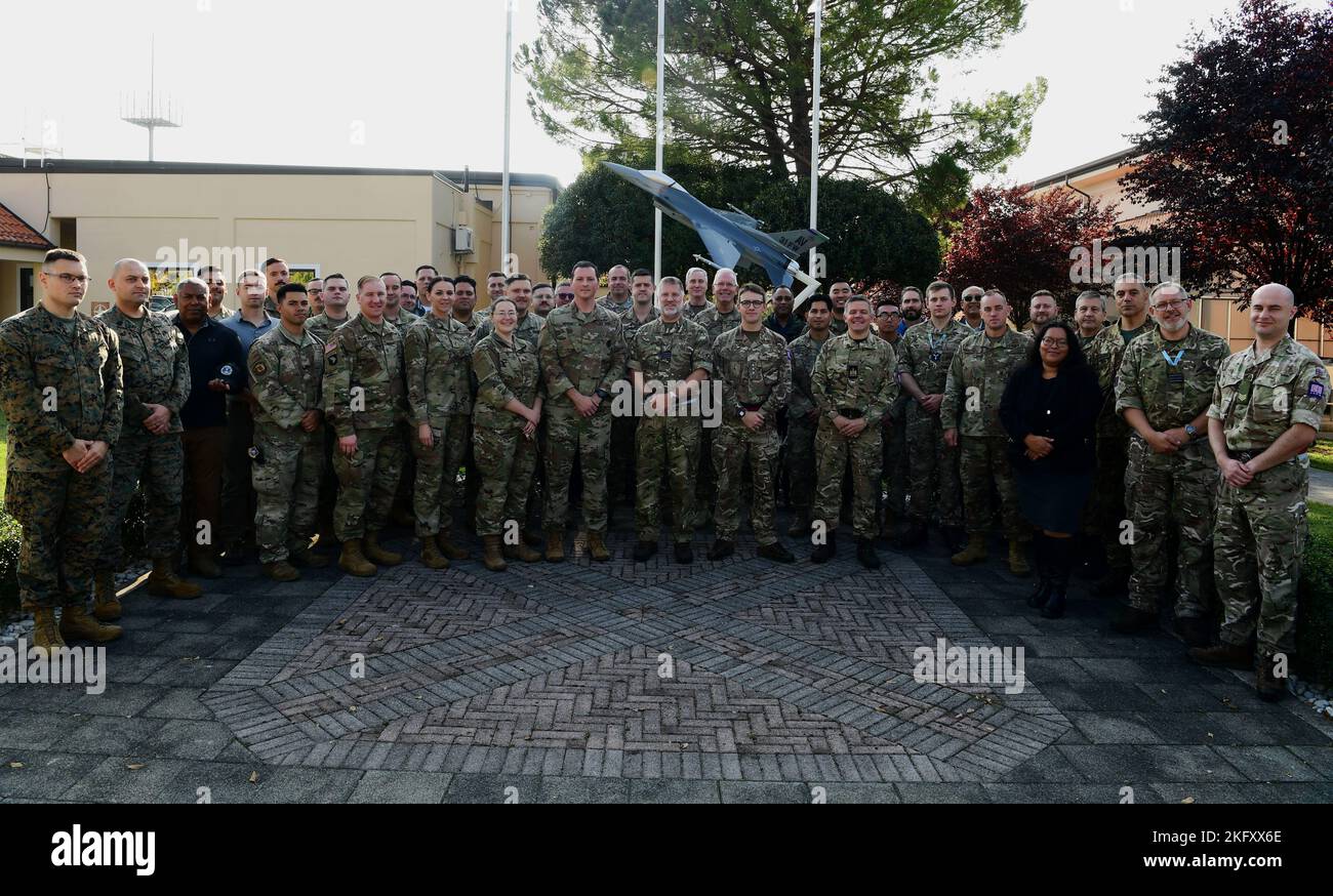 Members from Aviano Air Base and the Conventional Armed Forces in ...