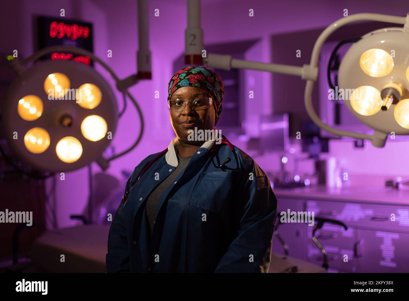 Yolanda Coleman, from Newark, New Jersey, a registered nurse in the