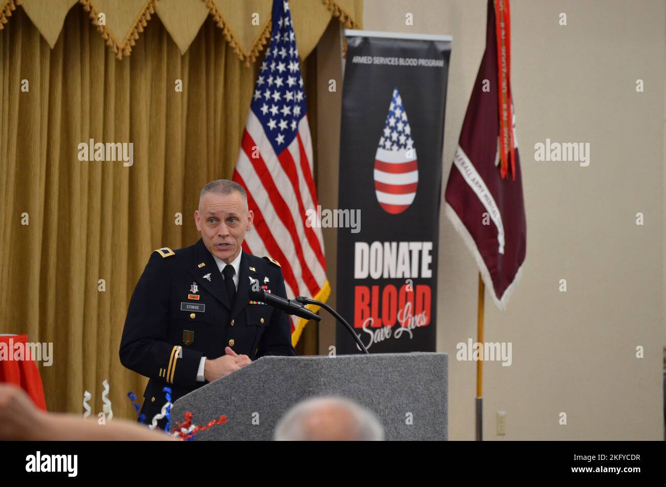 Col. Scott Stokoe, deputy commander, Carl R. Darnall Army Medical