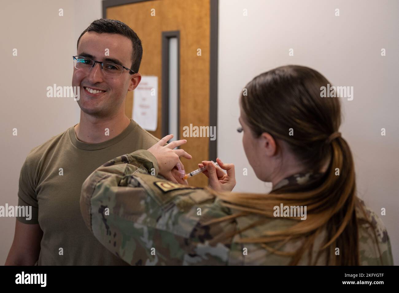 U.S. Air Force Staff Sgt. Casey Rowe, 23rd Healthcare Operations
