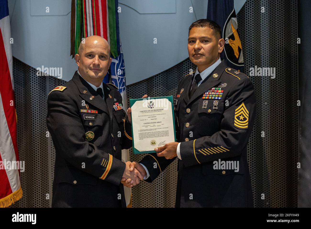 Master Sergeant Jose P. Mendoza is promoted to the rank of Sergeant ...