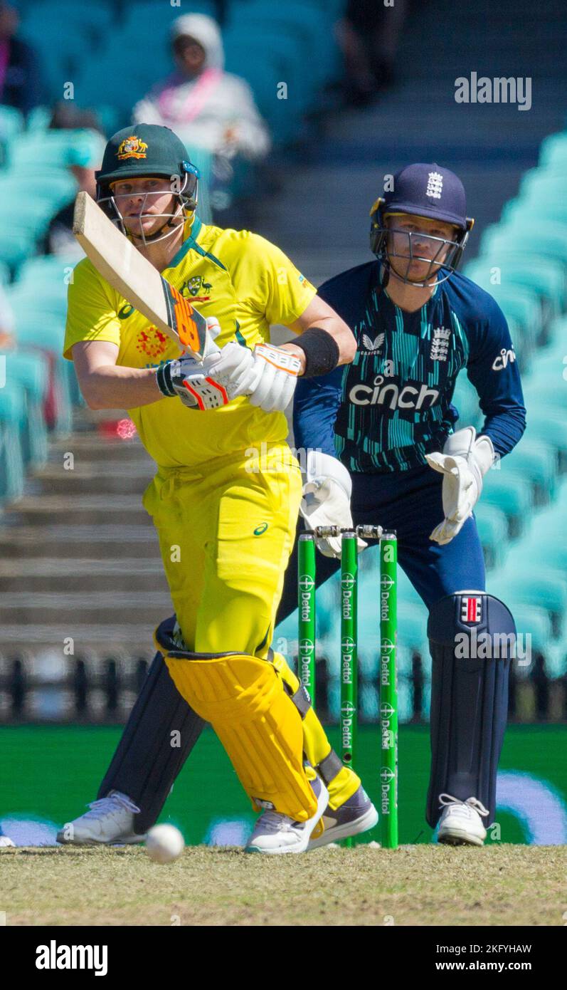 Sydney, Australia. 19 Nov 2022. Australia v. England cricket match in