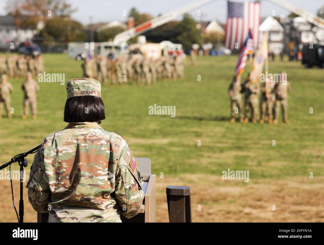 Brig. Gen. Lisa J. Hou, D.O., the Adjutant General of New Jersey