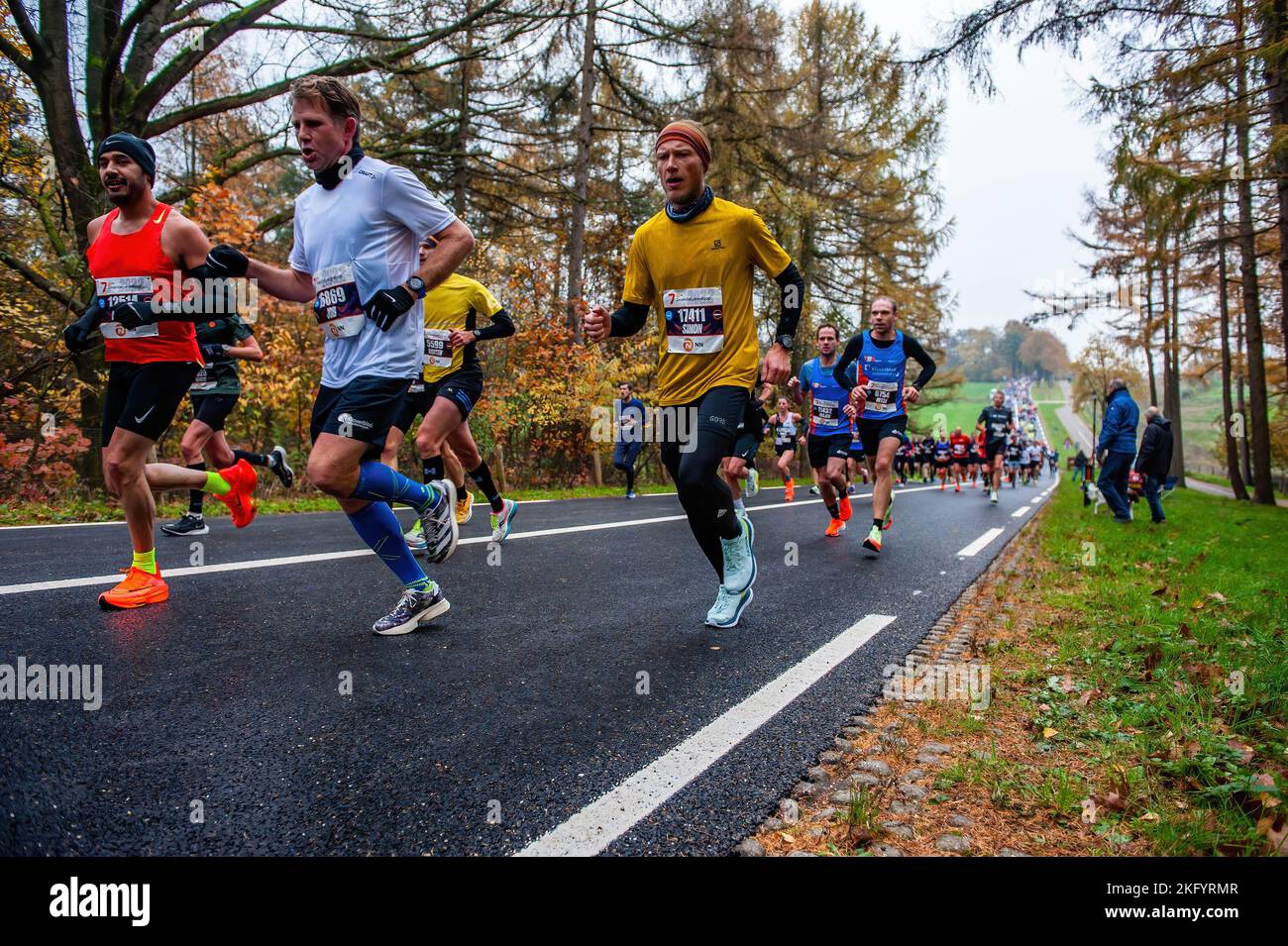 Participants Are Seen Running During The Race About 17 500 participants-are-seen-running-during-the-race-about-17-500