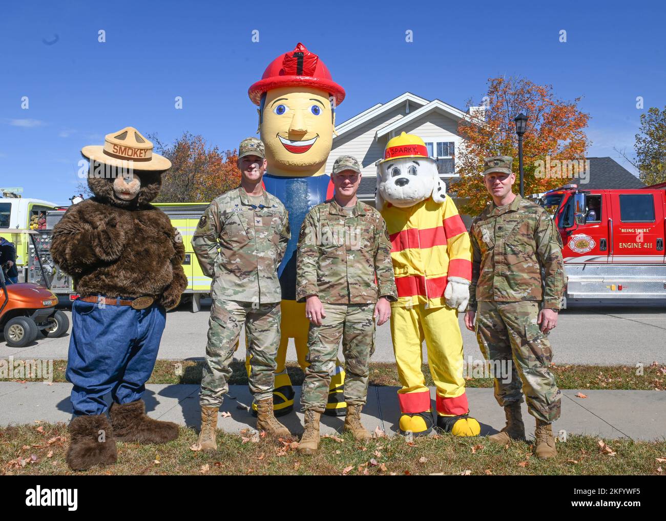 Smokey, U.S. Space Force Colonel Schlak, 509th MSG Squadron commander