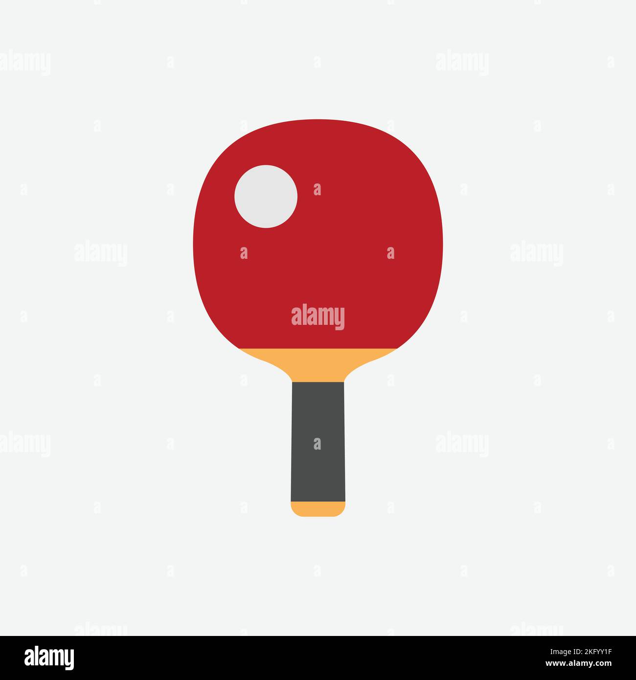 Table Tennis icon, Sport Concept, Flat Style. - Vector. Vector illustration Stock Vector