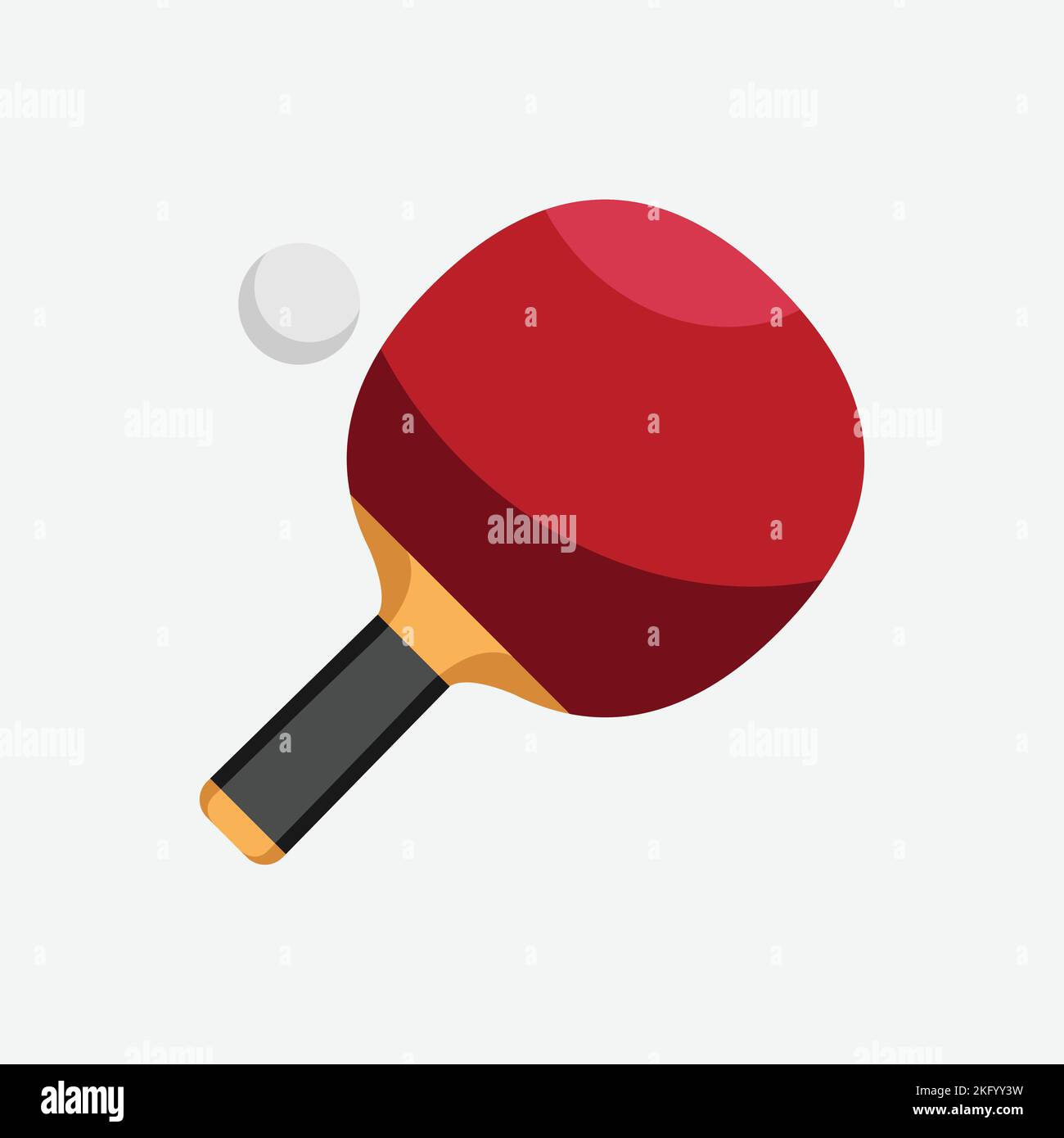 Table Tennis icon, Sport Concept, Flat Style. - Vector. Vector illustration Stock Vector