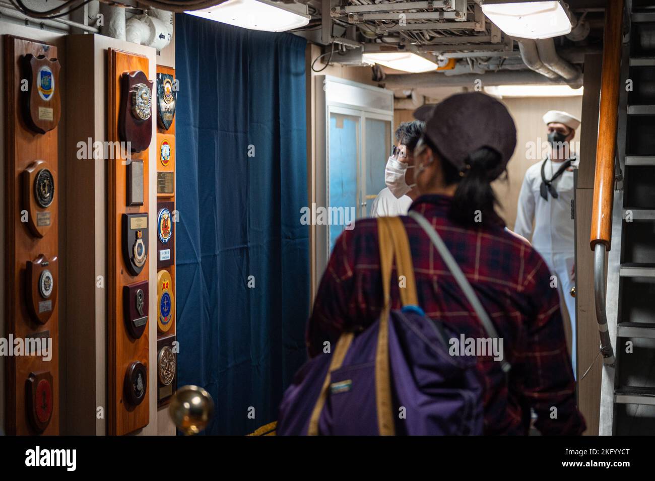 YOKOSUKA, Japan (Oct. 16, 2022) Japanese community members take a