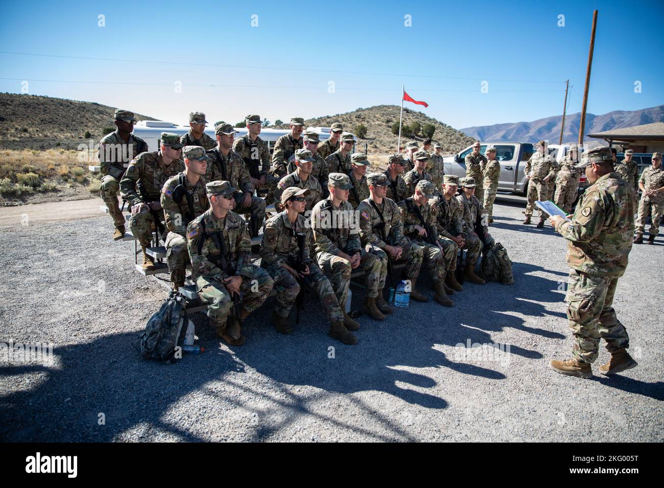 Competitors in the Utah National Guard Best Warrior Competition are