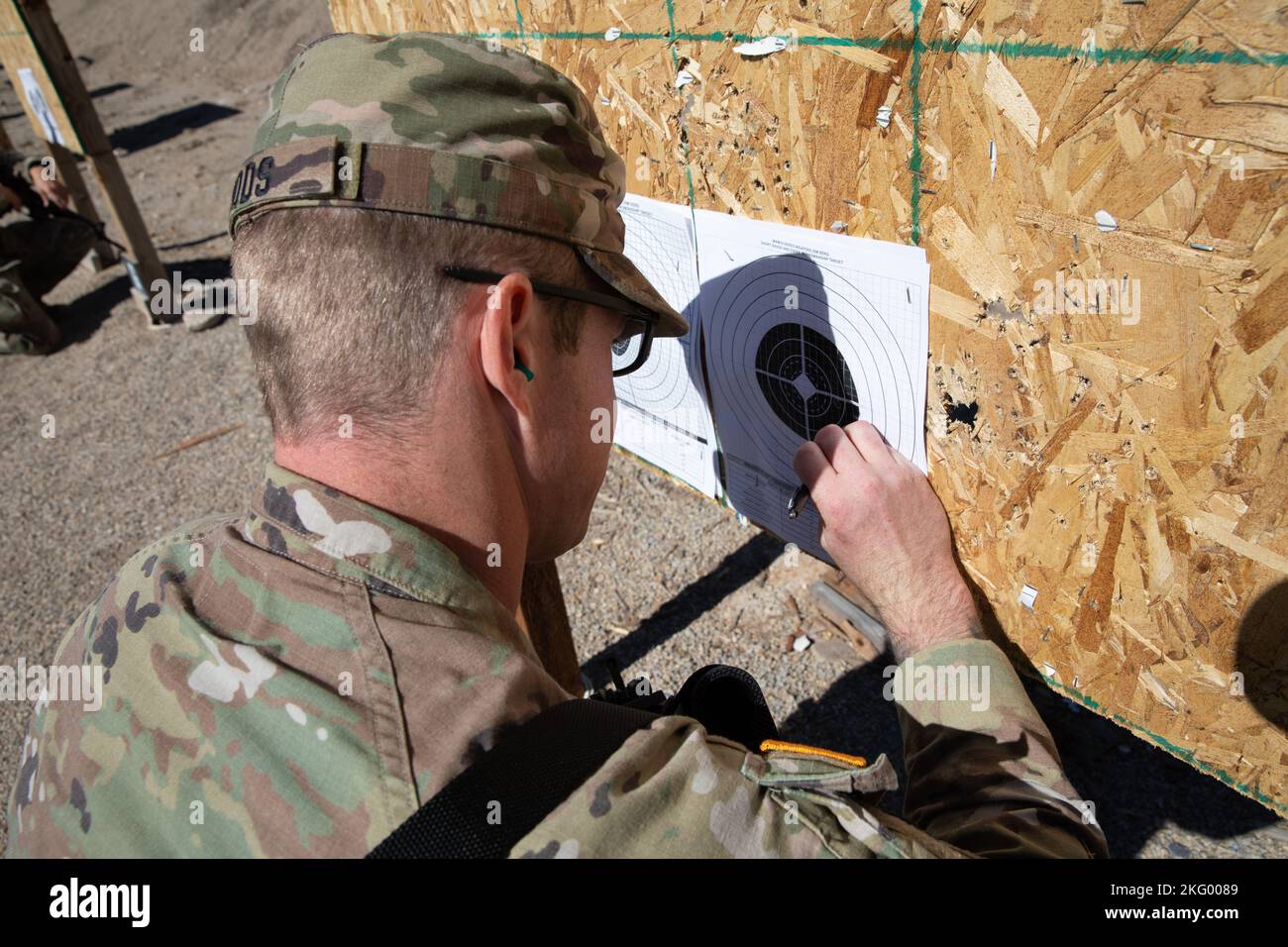 Utah Army National Guard Staff Sgt.Nathan Woods, a supply specialist