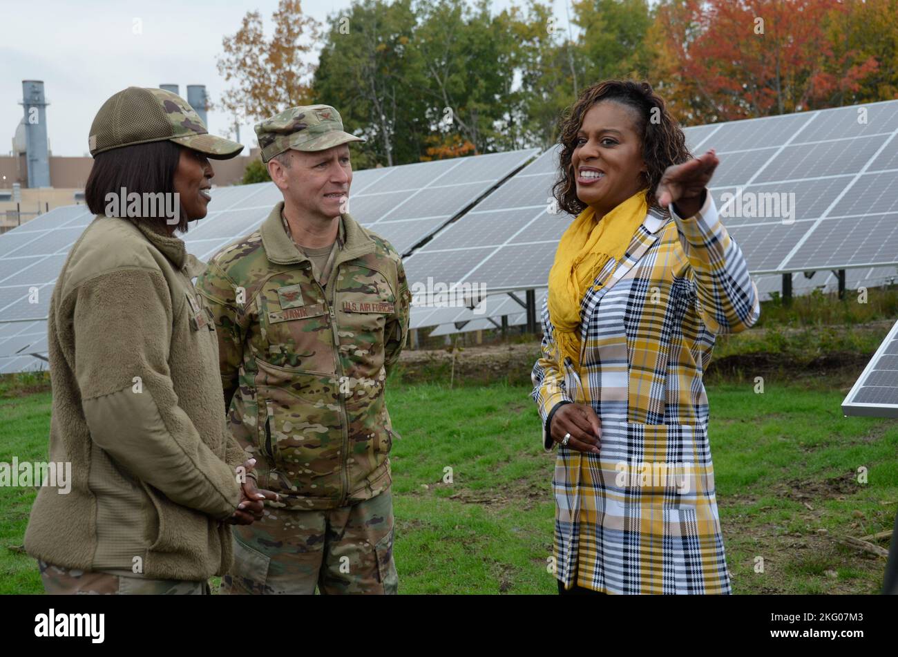 A shining dedication for a shining Westover Airman Family and friends