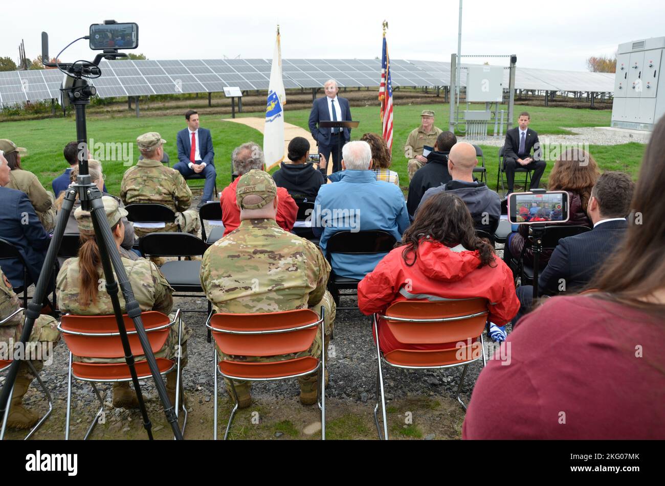 A shining dedication for a shining Westover Airman Family and friends